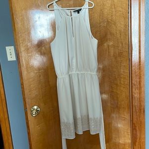 Express cream colored dress